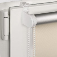 Рулонная штора PRAKTO Blackout Silver 40х160см светло-бежевый 7794533