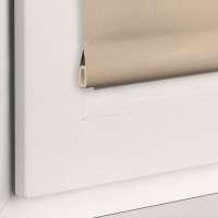Рулонная штора PRAKTO Blackout Silver 40х160см светло-бежевый 7794533