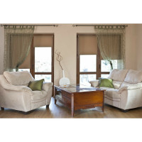 Рулонная штора PRAKTO Shantung 160х175см бежевый 7793000