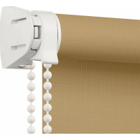 Рулонная штора PRAKTO Shantung 40х160см бежевый 7792898