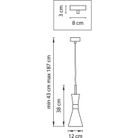 Подвесной светильник Lightstar DUMO 816016