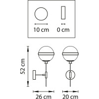 Бра Lightstar GLOBO 813617