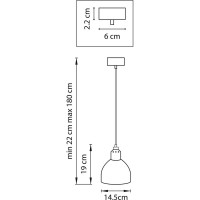 Подвесной светильники Lightstar LOFT 765017