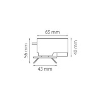 Адаптер для шинопровода Lightstar ASTA 592029