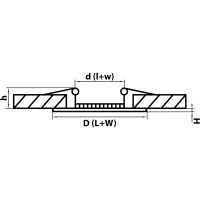 Встраиваемый светильник Lightstar ZOCCO 223182