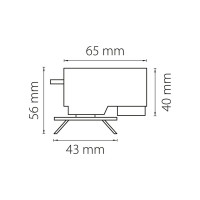 Трековое крепление Lightstar ASTA 592026