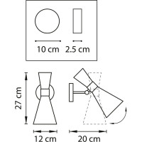 Бра Lightstar 816611