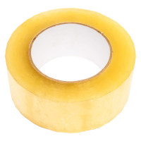 Упаковочная клейкая лента ООО Комус 48 мм х 150 м х 47 мкм, прозрачная 517303