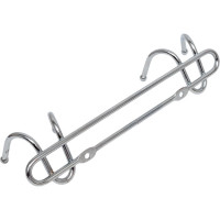 Планка SWENSA 20 см, с 2-мя двойными крючками, хром SWH-2280-02