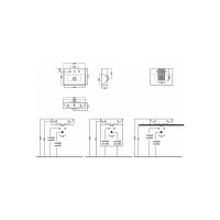Раковина HATRIA BAHIA 50, 1 отверстие для смесителя по центру BH0500365011TS0