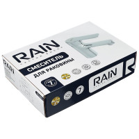 Смеситель для раковины RAIN Топаз картридж 35 мм., латунь, хром 561-320