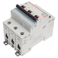 Автоматический выключатель Legrand DX3 10000 - 16 кА - тип С - 3П - 16 А - 3 модуля 409254
