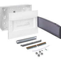 Пластиковый щиток Legrand Practibox S  Навесной 1X12 Дымчатая дверь 135611