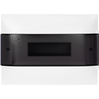 Пластиковый щиток Legrand Practibox S  Встраиваемый 1X12 Дымчатая дверь 135551