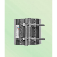 Ремонтный хомут ВЗПА свертная муфта из нержавеющей стали, Ду 200, ОД 232-244, L=200 РА-00262