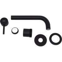 Смеситель для раковины (внешняя часть) NOBILI LIVE матовый черный LV00199/1BM 00000063190