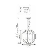 Подвесная люстра Lightstar 720442