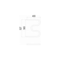 Полотенцесушитель водяной М-образный (3/4") 500x400 Terminus 4620768880483