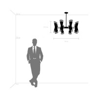 Люстра на штанге Lightstar 817162