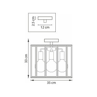 Потолочная люстра Lightstar 798237