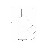 Трековый светильник Lightstar 229237