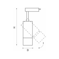 Трековый светильник Lightstar 229147