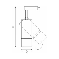Трековый светильник Lightstar 229346