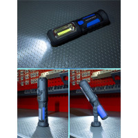 Светодиодная аккумуляторная лампа Rockforce 4W COB+1W RF-L02(47806)