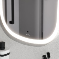 Зеркало AM.PM сложной формы, с контурной LED-подсветкой, ИК- сенсором, вытянутое, 45x86 см M8FMOX0451WGH