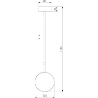 Подвесной светильник Elektrostandard - Grollo черный 50120/1 a060335