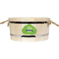 Ушат Банная линия 15 л, с пластиковой вставкой 12-454