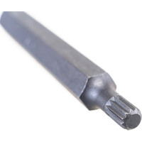 Вставка 3/8", SPLINE M6, 75 мм ROCKFORCE RF-1787506(1057)