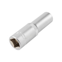 Головка торцевая 12-гранная 13 мм, 1/2", глубокая L=75 мм ROCKFORCE RF-5497713(11588)