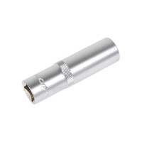Головка торцевая 6-гранная 15 мм, 1/2", глубокая L=75 мм ROCKFORCE RF-5457715(11564)