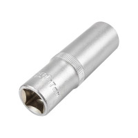 Головка торцевая 12-гранная 17 мм, 1/2", глубокая L=75 мм ROCKFORCE RF-5497717(11592)