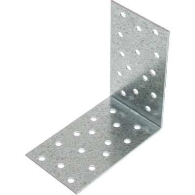 Монтажный уголок Саморезик оцинкованный 100х100х60х1,8 мм, 20 шт. KUR-100х60