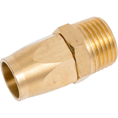 Соединитель резьбовой 1/2", с зажимом для шланга 10х14 мм Partner PA-B1410/4(17677)