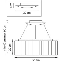 Подвесная люстра Lightstar nubi 802167
