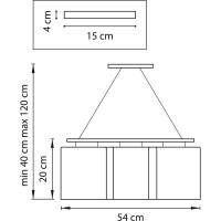 Подвесная люстра Lightstar nubi 802133