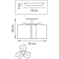 Люстра на штанге Lightstar nubi 802037