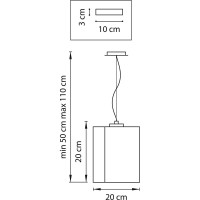Подвесной светильник Lightstar nubi 802117