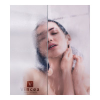 Душевая дверь VINCEA Garda 1200, хром, стекло шиншилла VDS-1G120CH