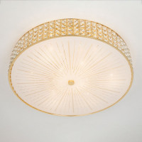 Хрустальная люстра Citilux Портал Золото CL324102