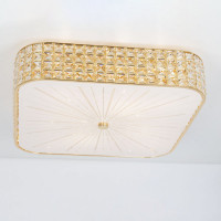 Хрустальная люстра Citilux Портал Золото CL324282