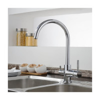 Смеситель для кухни D-Lin с подключением фильтра питьевой воды, хром D159315