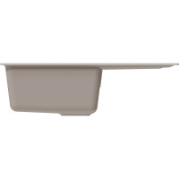 Мойка MIXLINE ml-gm19 с крылом, белая (331), 495x750x200мм new 551986