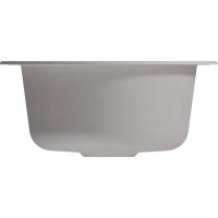 Мойка MIXLINE ml-gm13 круглая, ультра-белая (341), 495 мм (глуб. чаши 200) new 551895