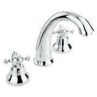 Смеситель для раковины Migliore PRESTIGE на 3 отв., донный клапан "click-clack", хром 31611