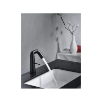 Смеситель для раковины Haiba с поворотным изливом и прогрессивным картриджем, черный HB10813-7