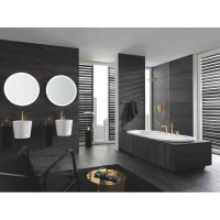 Смеситель для ванны Grohe Essence New с душевым гарнитуром и изливом, холодный рассвет матовый 19578gn1 00000053300